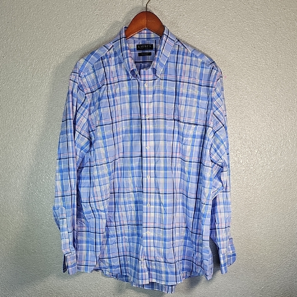 Lauren Ralph Lauren Black Label Casual Button-Up Shirt.